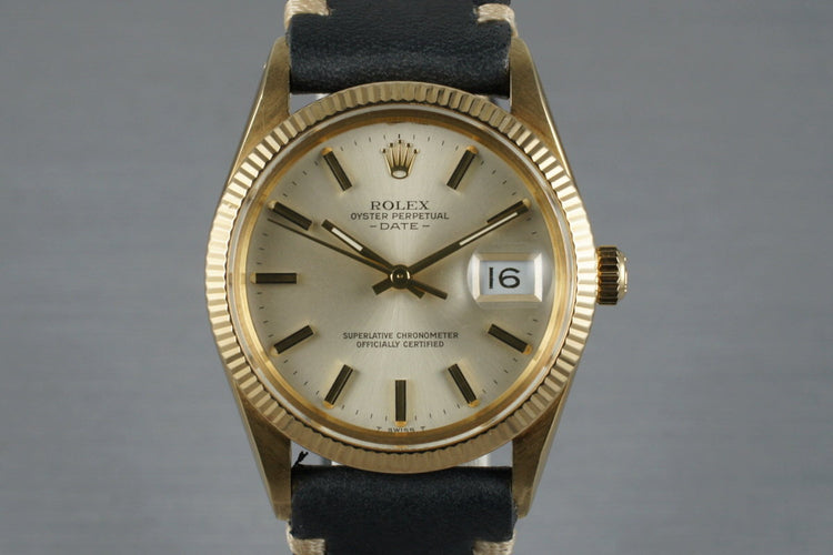 1980 Rolex 14K YG Date 15037