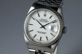 1989 Rolex DateJust 16220 White Dial