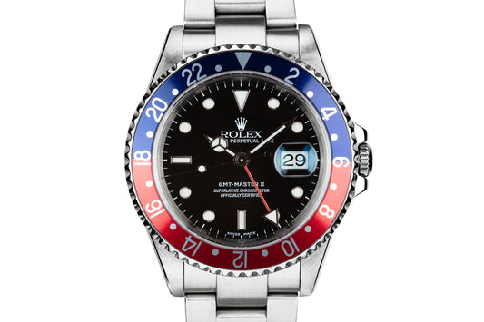 2002 Rolex GMT-Master II 16710 "Pepsi" with Box and Papers