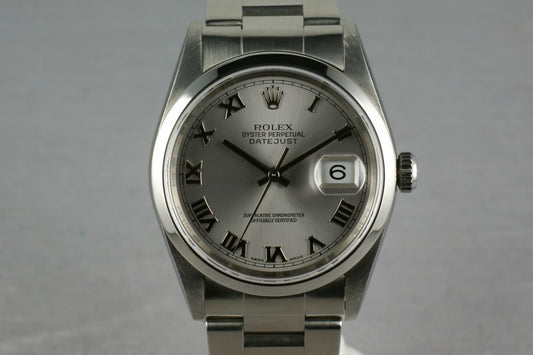 Rolex Stainless Steel Datejust 16200