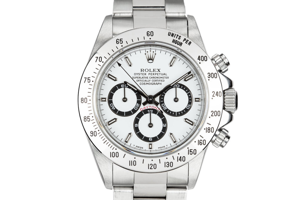 1995 Rolex Daytona 16520 White Dial with Box and Papers