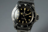 1960’s Rolex Submariner 5512 PCG Gilt Chapter Ring Dial