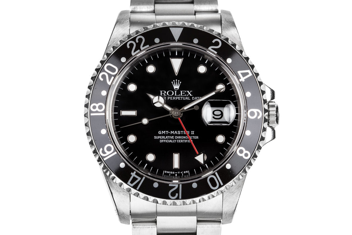 Rolex gmt outlet master 2 1995