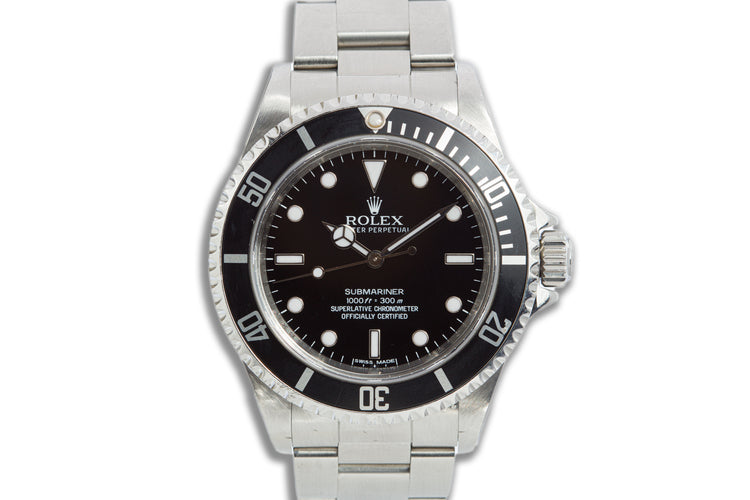 2011 Rolex 14060M Submariner with Service & Warranty Cards