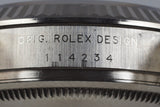 2007 Rolex Air King 114200 Silver 3/6/9 Dial