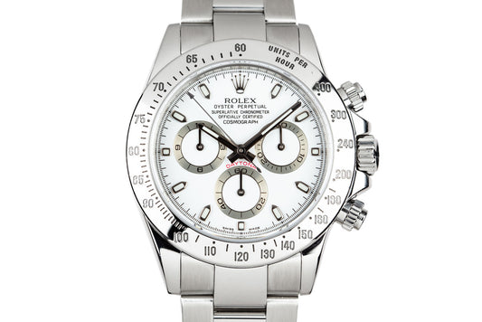 2009 Rolex Daytona 116520 White Dial with Box
