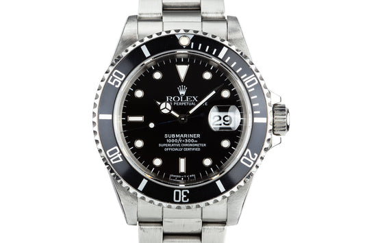 1995 Rolex Submariner 16610