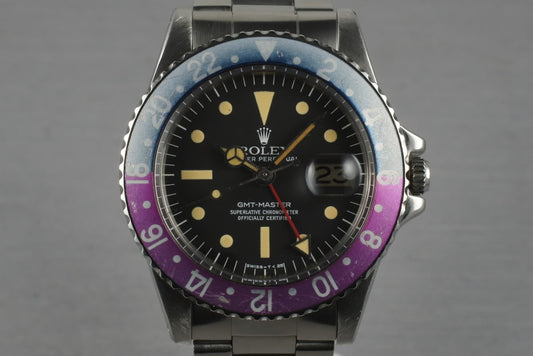 1978 Rolex GMT 1675 “Radial Dial”