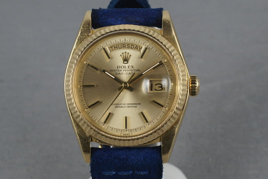 1972 Rolex Vintage 18K YG President 1803