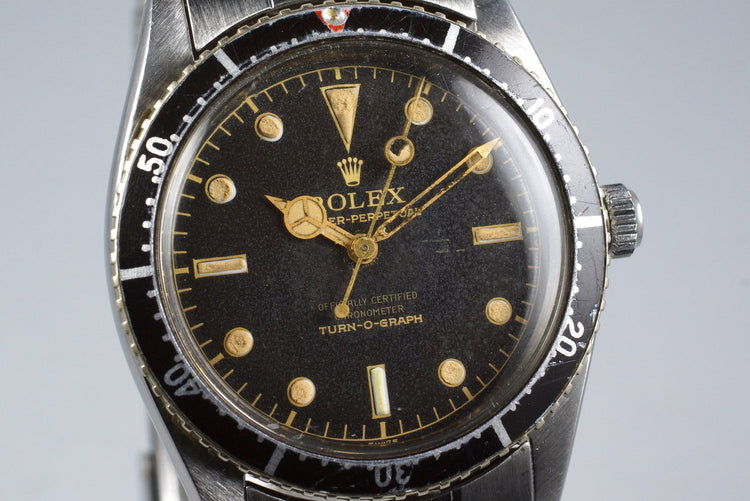 1954 Rolex Oyster Perpetual Turnogragh 6202 Red Triangle