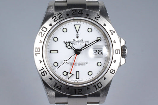 2006 Rolex Explorer II 16570 with Box and Papers