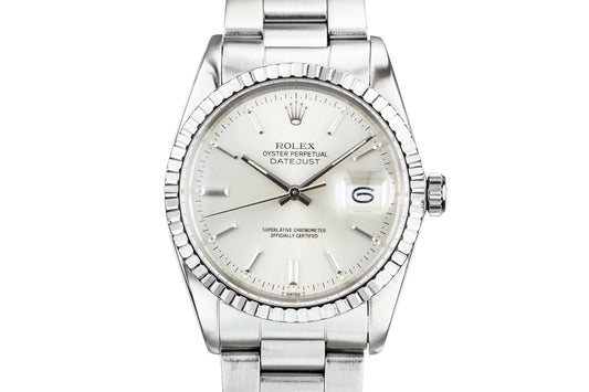 1981 Rolex 16030 Silver Dial
