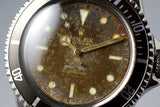 1961 Rolex Submariner 5512 PCG with Tropical Gilt Chapter Ring 2 Line Dial