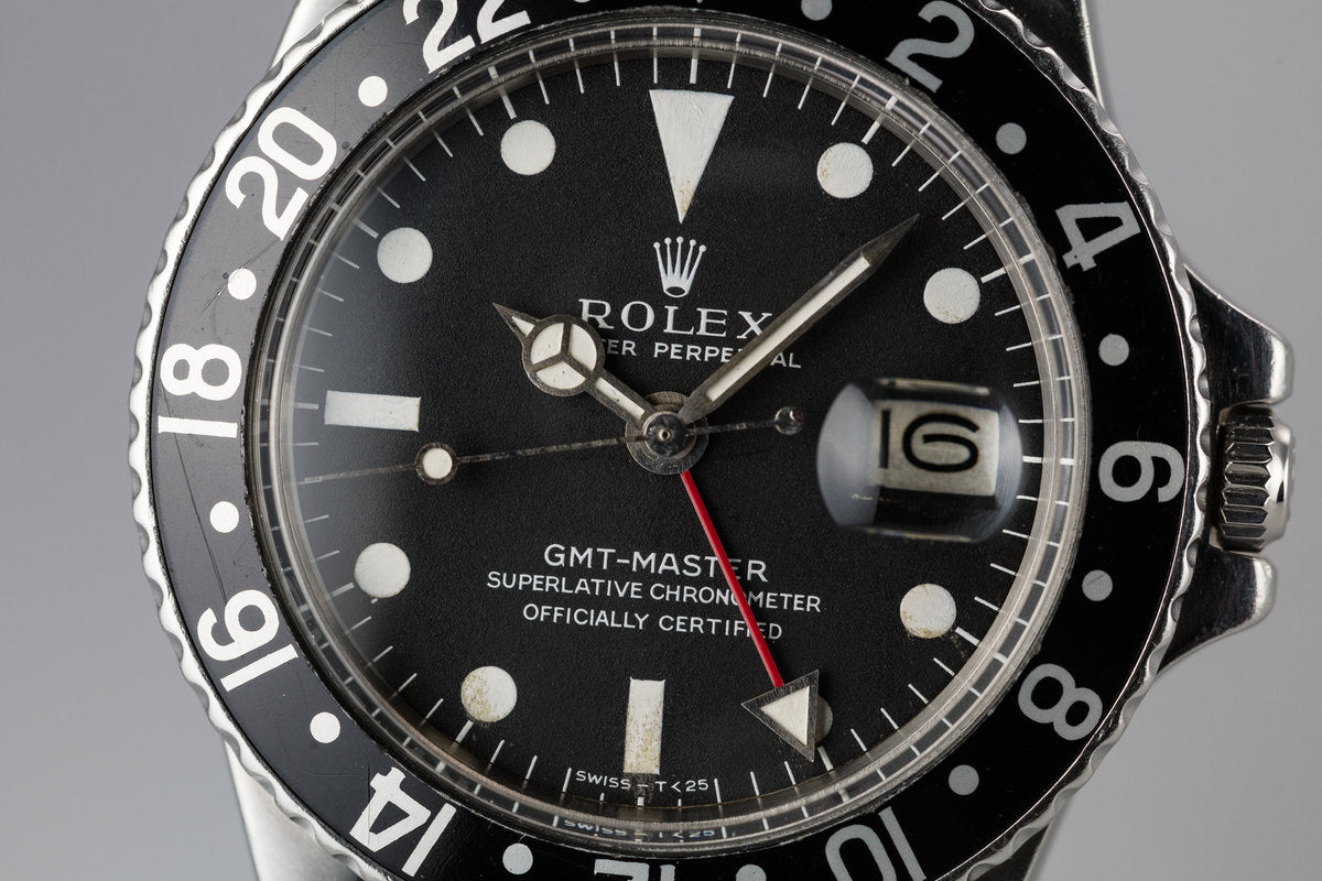 HQ Milton 1976 Rolex GMT Master 1675 Inventory A2682 For Sale