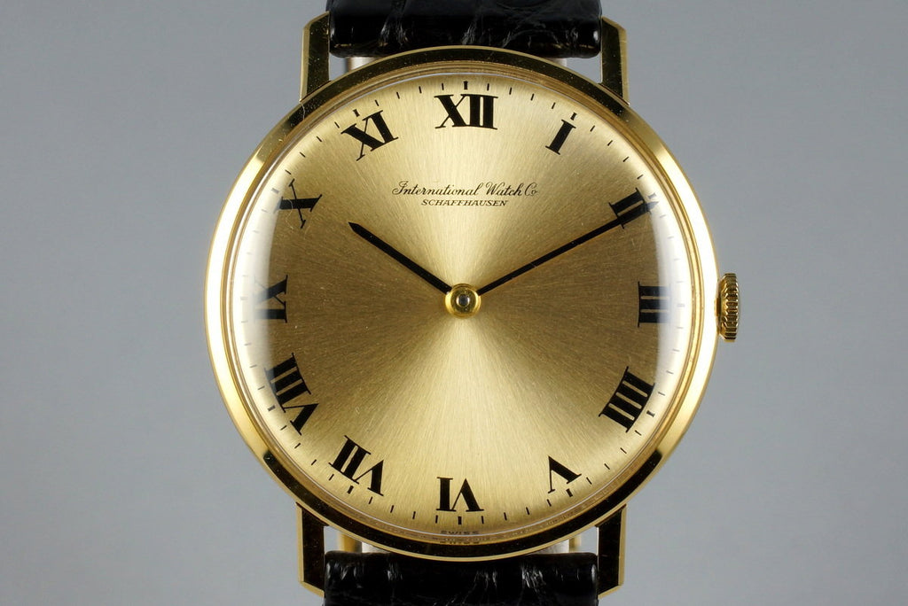 HQ Milton - Vintage IWC YG Dress Watch R2500, Inventory #6023, For Sale HQ Milton - Vintage IWC YG Dress Watch R2500, Inventory #6023, For Sale