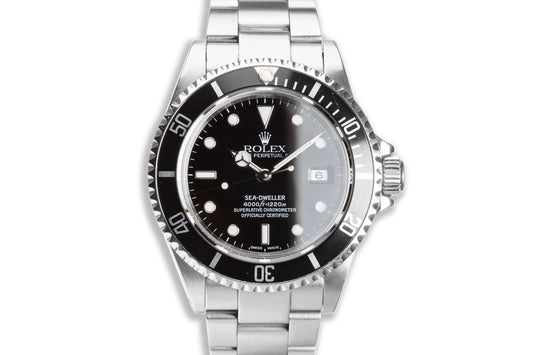 1999 Rolex Sea-Dweller 16600