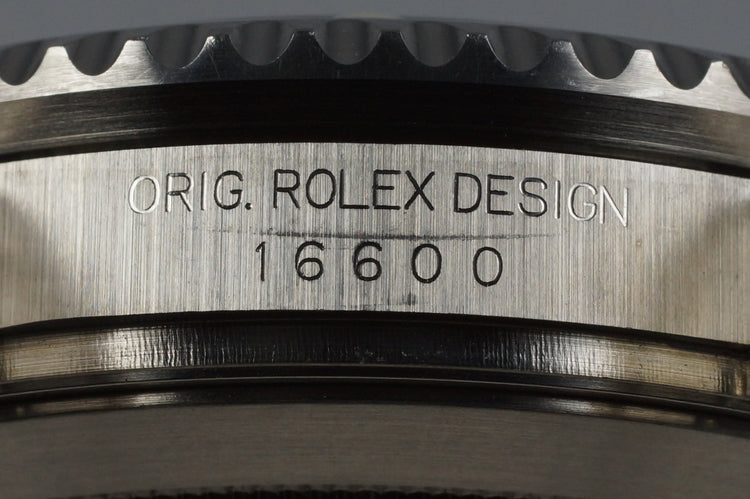2002 Rolex Sea Dweller 16600