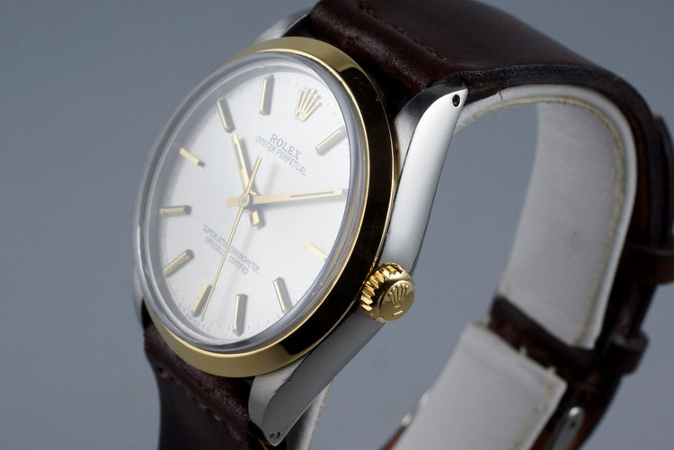 1988 Rolex Two Tone Oyster Perpetual 1005