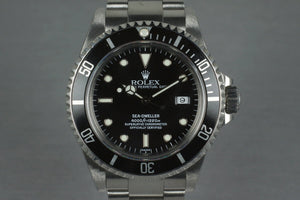 1999 Rolex Sea Dweller 16600