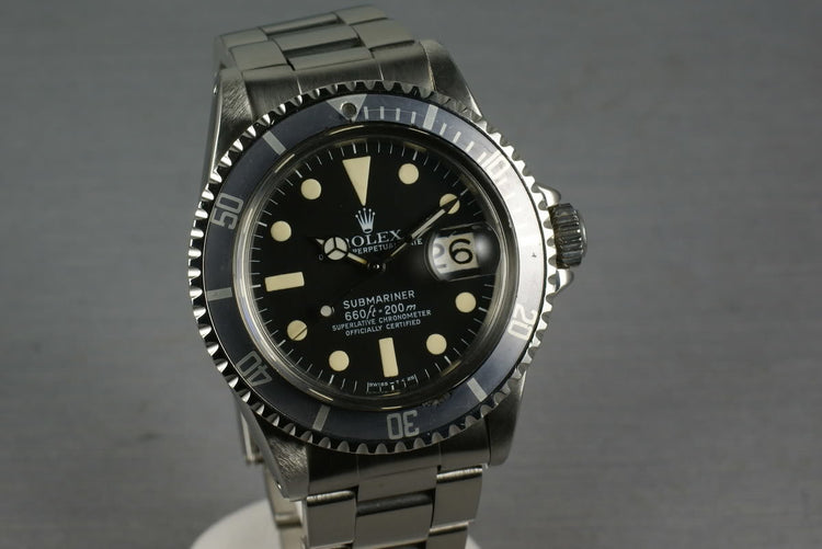 Rolex Submariner 1680 Ghost Gray Insert