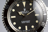 1982 Rolex Submariner 5513 Mark V Maxi Dial