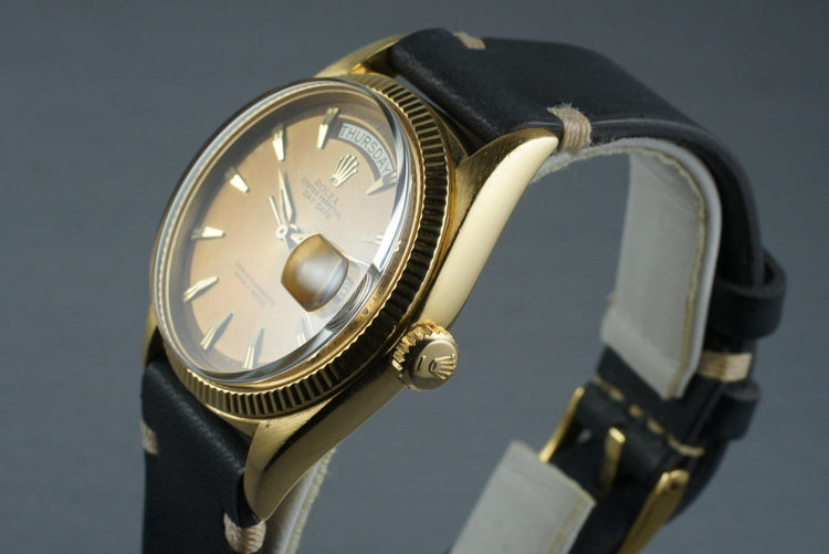 1961 Rolex YG Day-Date 1803 with Box and Papers