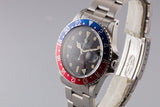 1984 Vintage Rolex GMt-Master 16750 "Pepsi" with Service Papers