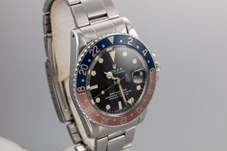 1972 Rolex GMT-Master 1675 with Mark 2 Dial