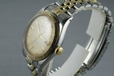 1953 Rolex Two Tone Datejust 6155 with Red Datejust Dial