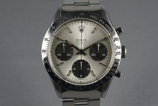 1966 Rolex Daytona 6239 with Small Daytona Dial and 300 Units per Hour Bezel