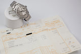 1973 Rolex DateJust 1603 Silver Dial with Service Papers
