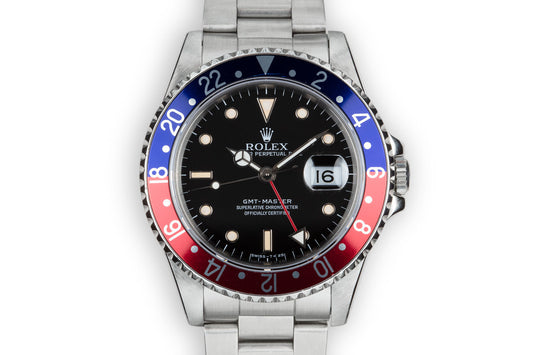 1989 Rolex GMT-Master 16700 "Pepsi"