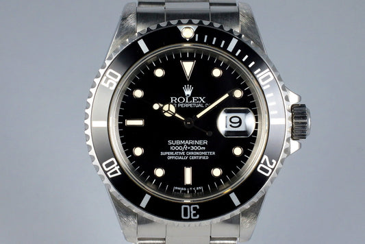 1995 Rolex Submariner 16610