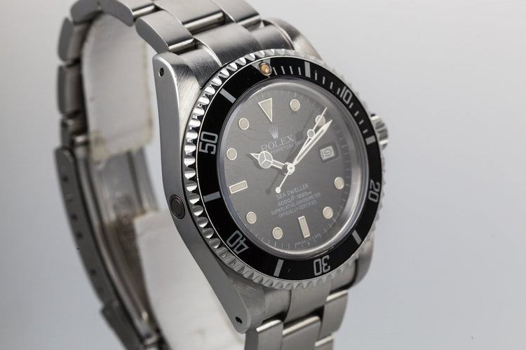 1983 Rolex Sea-Dweller 16660 with "Spider" Dial