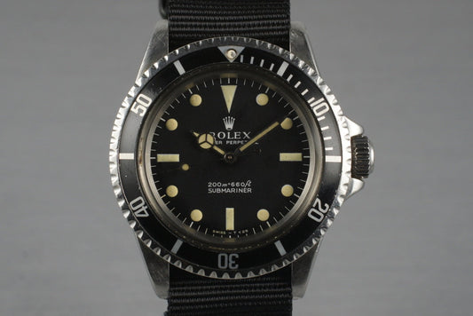 1967 Rolex Submariner 5513 Meters First