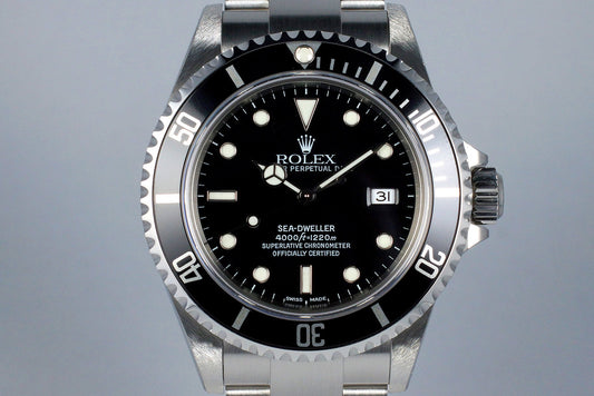 2001 Rolex Sea Dweller 16600