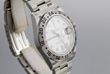 1999 Rolex Explorer II 16570 White "SWISS" Only Dial