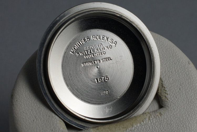1970 Rolex GMT 1675 Mark I Dial