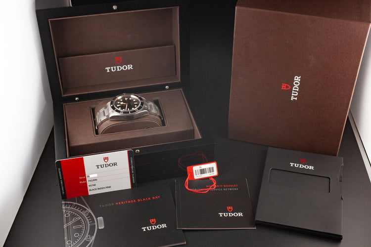 2015 Tudor Black Bay Heritage 7922N with Box and papers