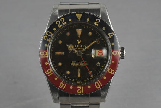 1959 Rolex GMT 6542 with Bakelite Bezel