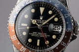 1963 Rolex PCG GMT-Master 1675 Underline Gilt Dial