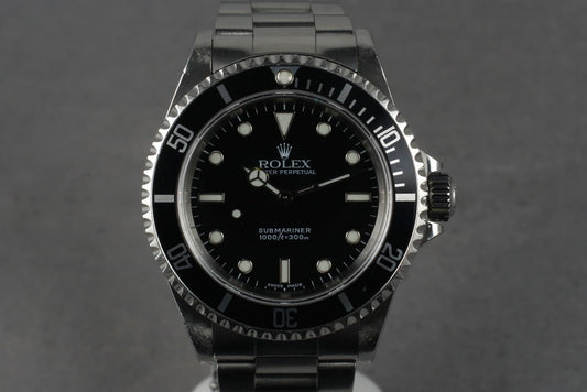 2001 Rolex Submariner  14060M with Box and Papers