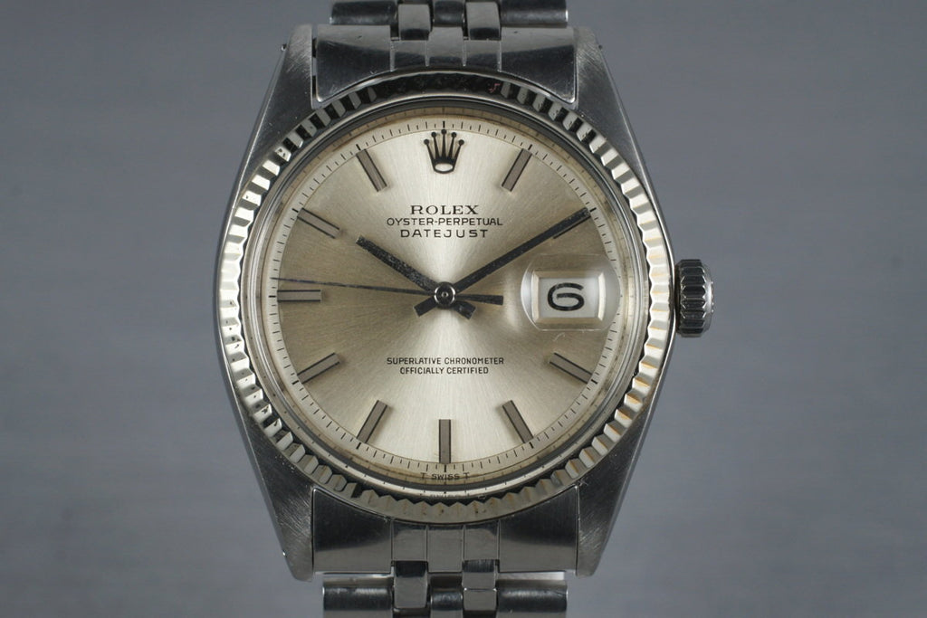 1970 Rolex Datejust 1601 Non Luminous Dial