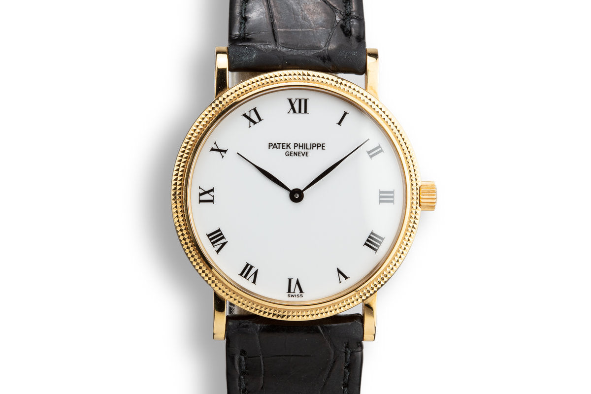 HQ Milton - 1999 Patek Philippe 18K YG Calatrava 3992J with Box