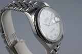 2002 Rolex DateJust 16220 White Roman Dial