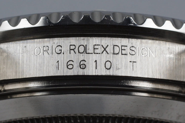 2004 Rolex Green Submariner 16610V Mark I Dial with RSC Service Estimate