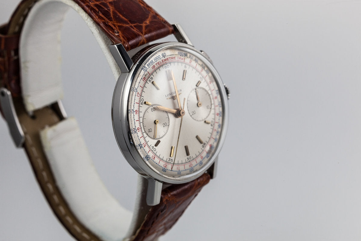 1960s Longines Chronograph 7412 4 with Extract From the Archives