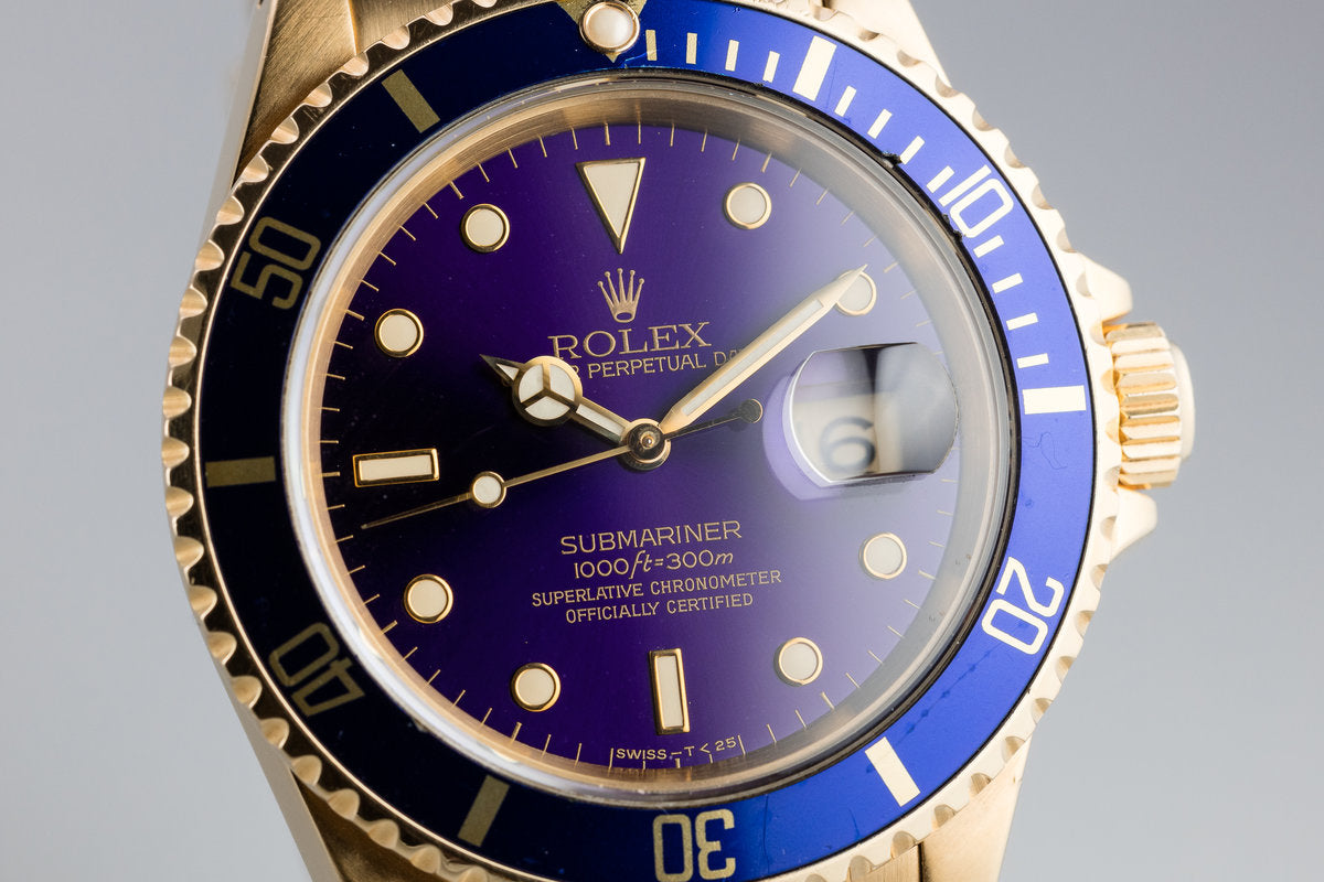 Rolex 16618 2024 purple dial