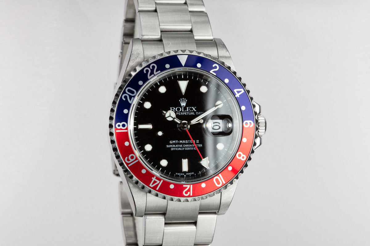 Rolex gmt pepsi 2005 top