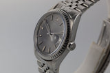 1966 Rolex DateJust 1601 with Gray Dial